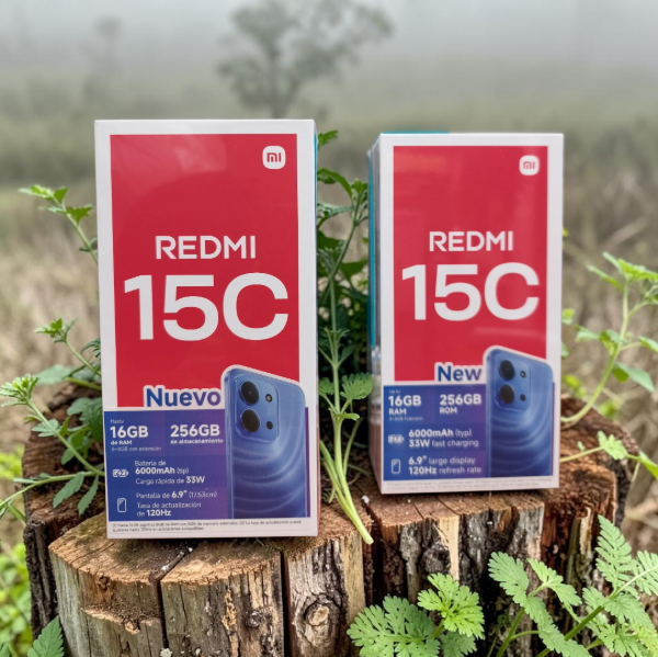 XIAOMI REDMI 15C 256/8+8GB BLUE - BLACK